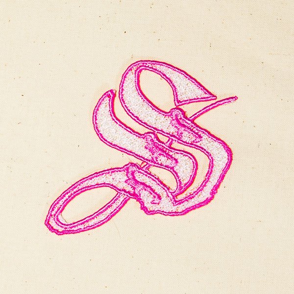 BFC2204 Complete FSL Lace Alphabet