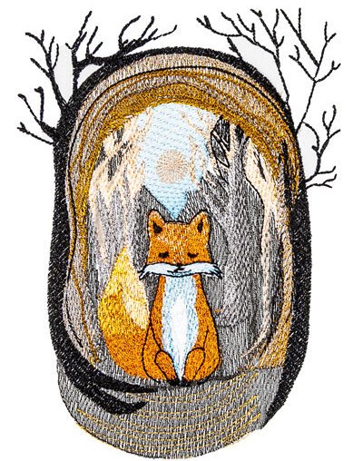 BFC31977 A Fox in the Forest