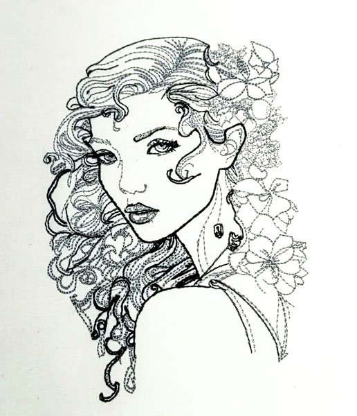 BFC31989 Lovely Young Girl