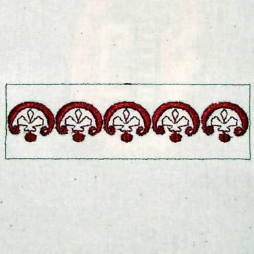 BFC0321 Medieval Herbal Quilt Squares