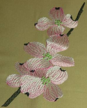 BFC0329 Watercolor Dogwood