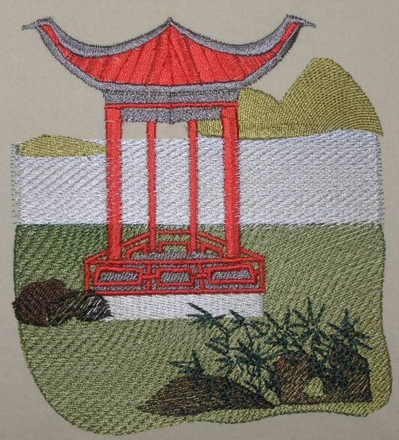 BFC0336 Oriental Scenic Fantasy