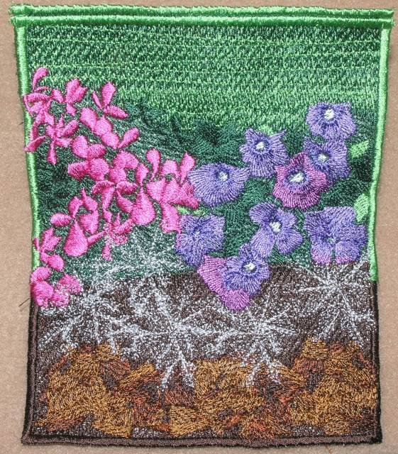 BFC0345  Lace Bowl & Doily  Garden Oasis