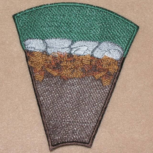 BFC0345  Lace Bowl & Doily  Garden Oasis