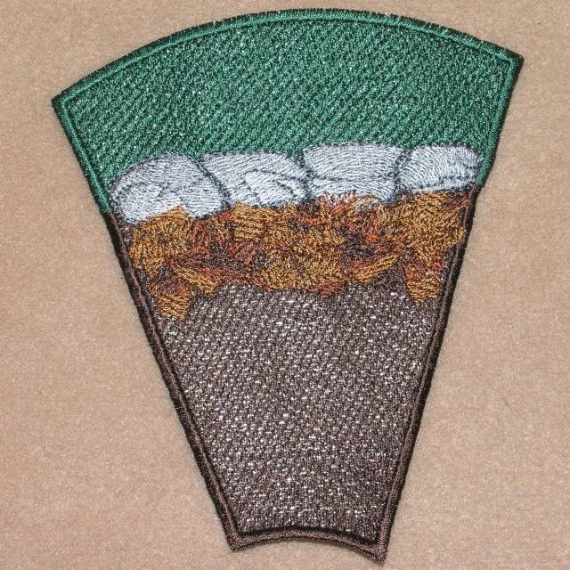 BFC0345  Lace Bowl & Doily  Garden Oasis