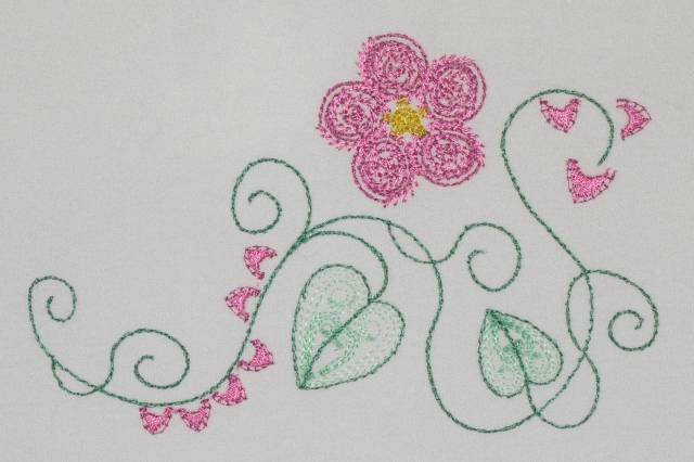 BFC0346 Feathers & Flowers