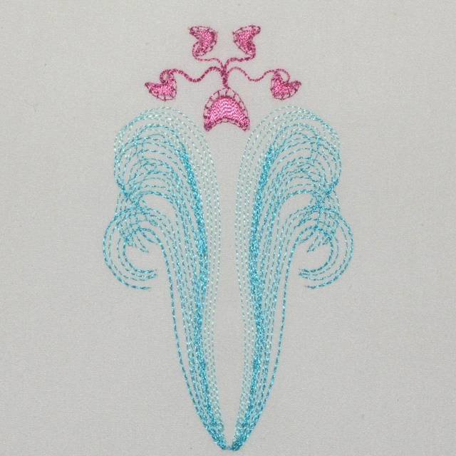 BFC0346 Feathers & Flowers