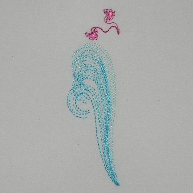 BFC0346 Feathers & Flowers