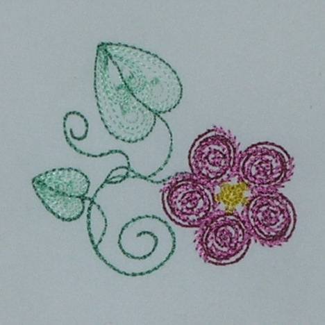 BFC0346 Feathers & Flowers