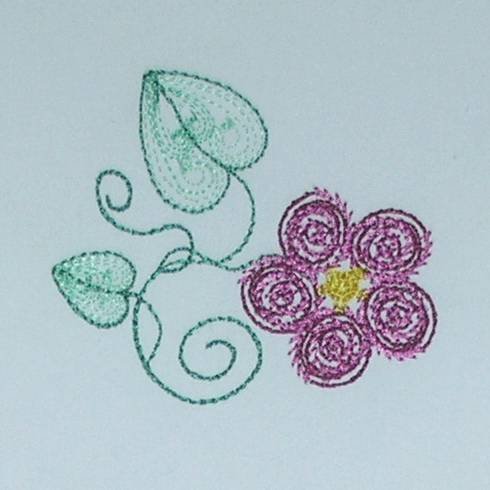 BFC0346 Feathers & Flowers