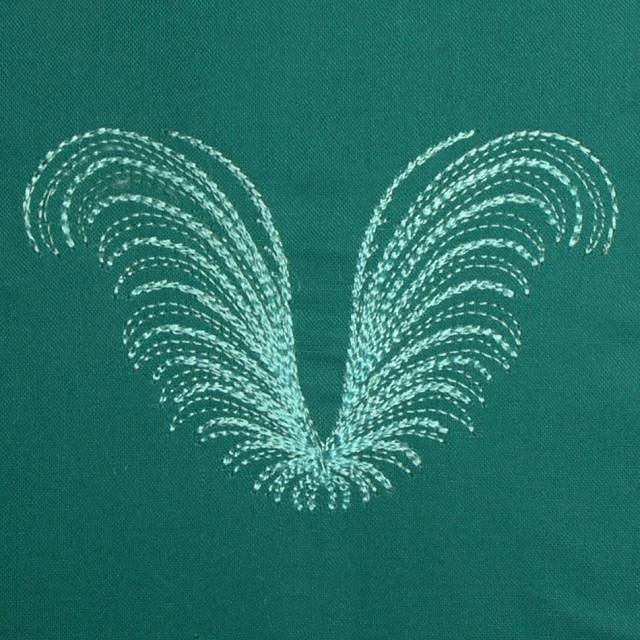 BFC0346 Feathers & Flowers