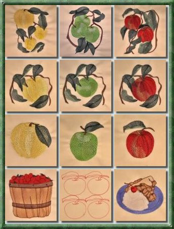 BFC0357 Apple Harvest Designs