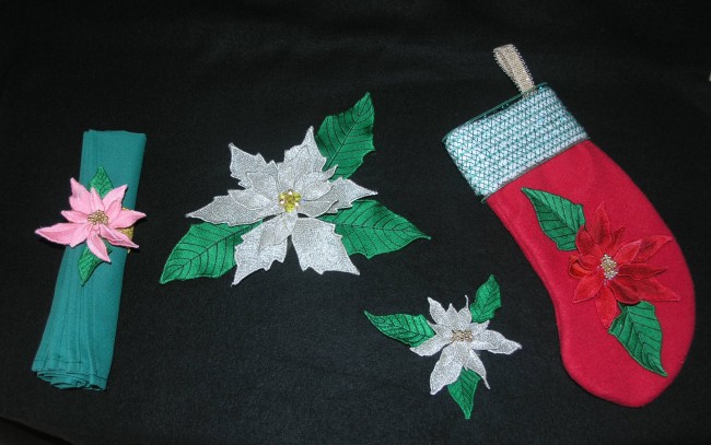 BFC0374 Poinsettias
