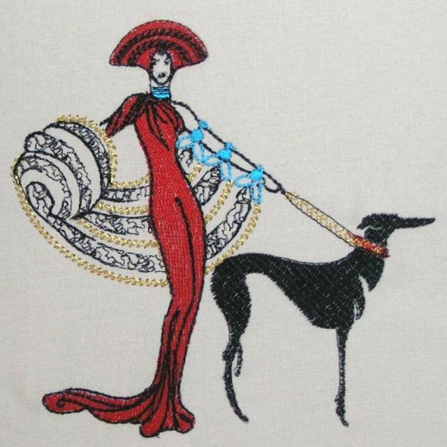 BFC0380 Art Deco Ladies