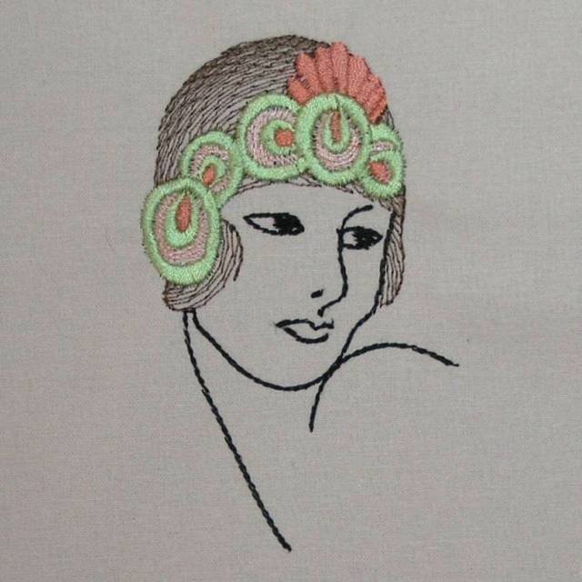 BFC0380 Art Deco Ladies