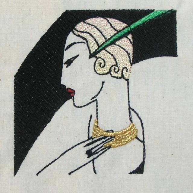 BFC0380 Art Deco Ladies