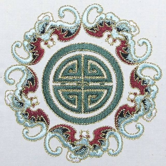 BFC0386 Chinese Quilt Blocks II