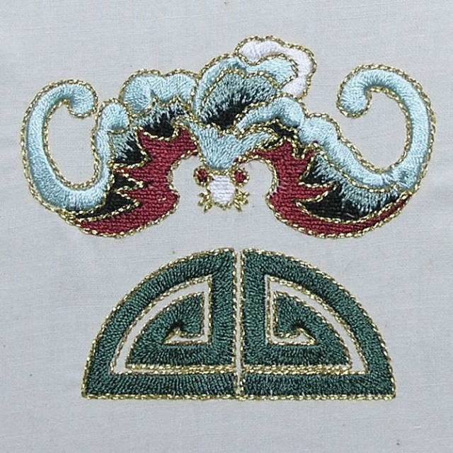BFC0386 Chinese Quilt Blocks II