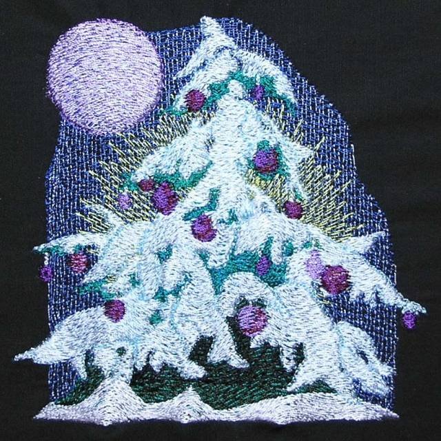 BFC0387 Winter Fantasy Against Black