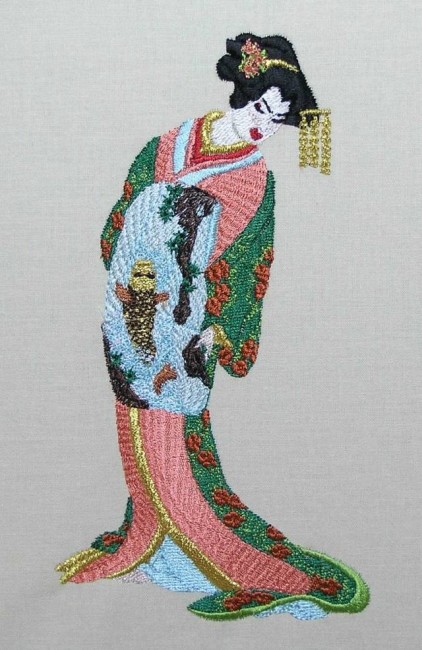BFC0389 Geisha Set Three