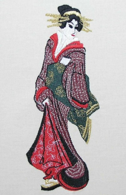 BFC0389 Geisha Set Three