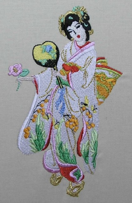 BFC0389 Geisha Set Three