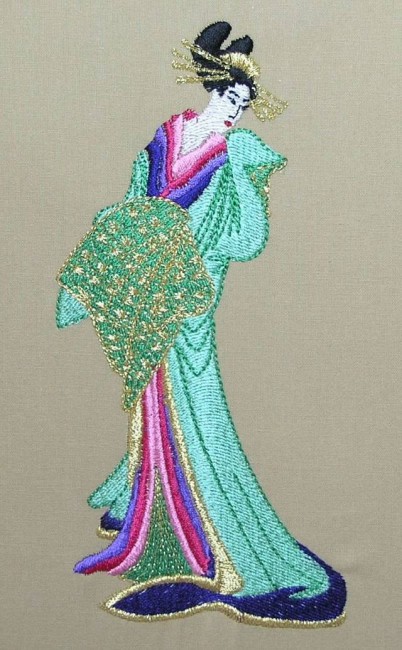 BFC0389 Geisha Set Three