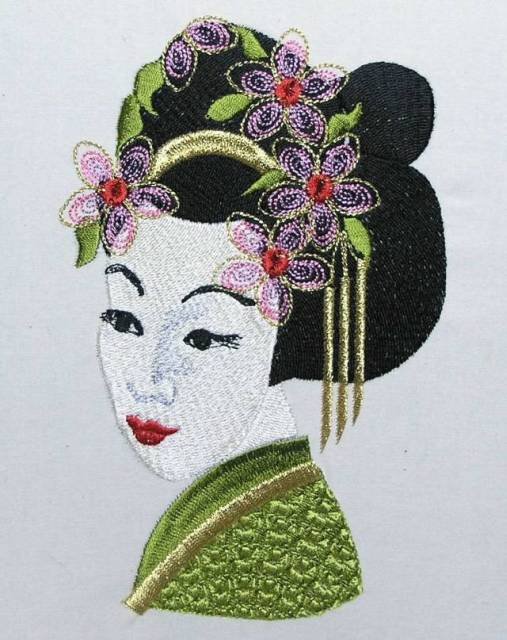 BFC0393 Geisha Portrait