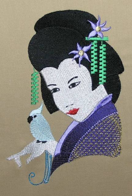 BFC0393 Geisha Portrait