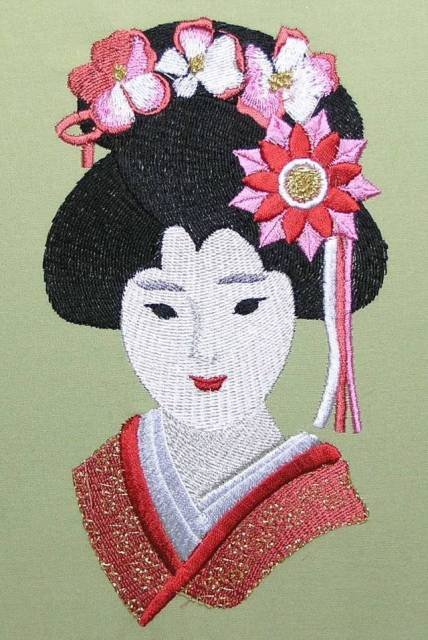 BFC0393 Geisha Portrait