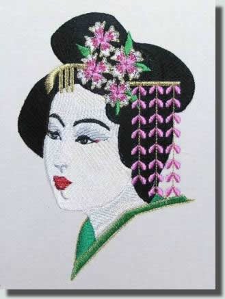BFC0393 Geisha Portrait