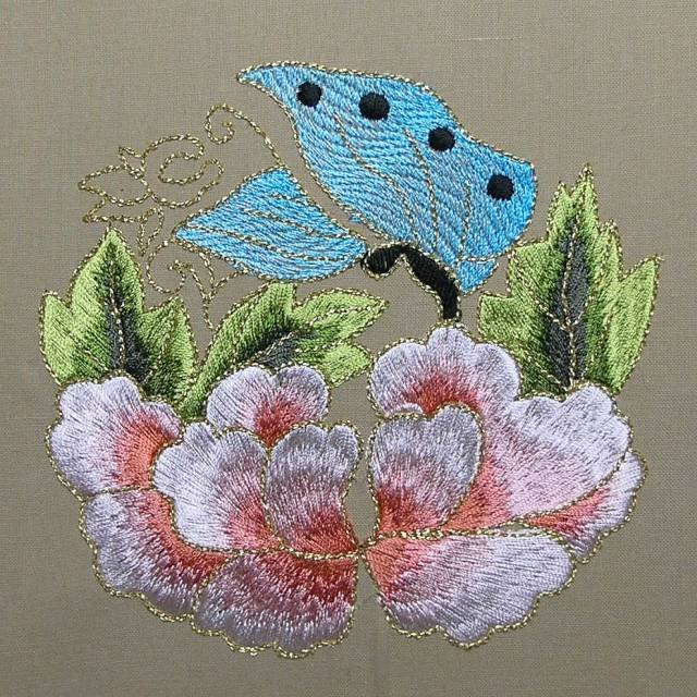 BFC0396 Japanese Embroidery