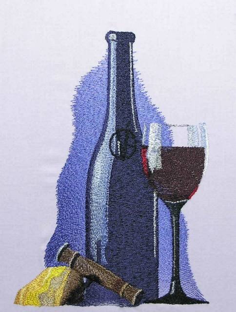 BFC0398 Vintage Wine II