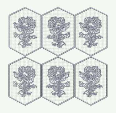 BFC0275 Tablecloths - Floral Elegance