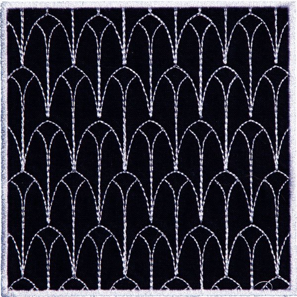 Sashiko Quilt Block 1