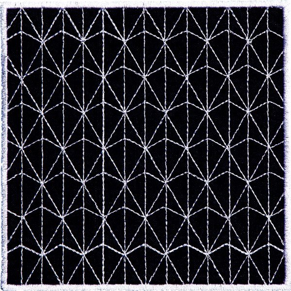 Sashiko Quilt Block 2