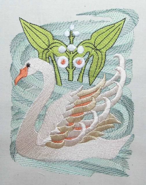 BFC0400 Art Nouveau Birds