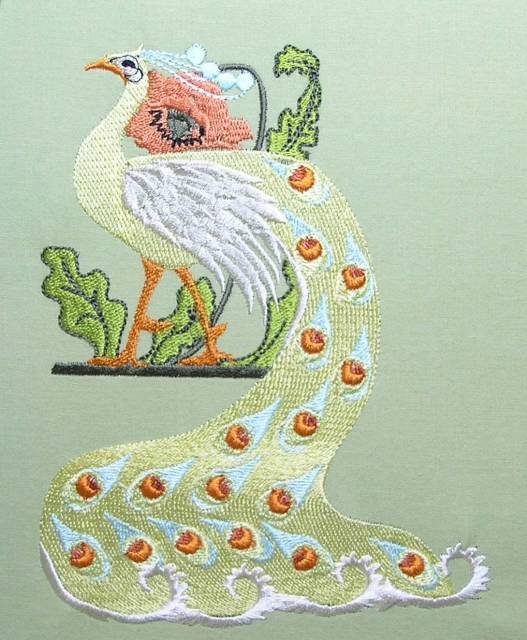 BFC0400 Art Nouveau Birds