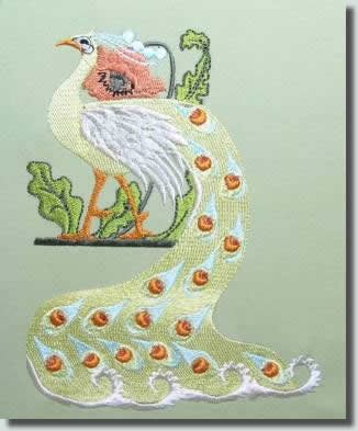 BFC0400 Art Nouveau Birds