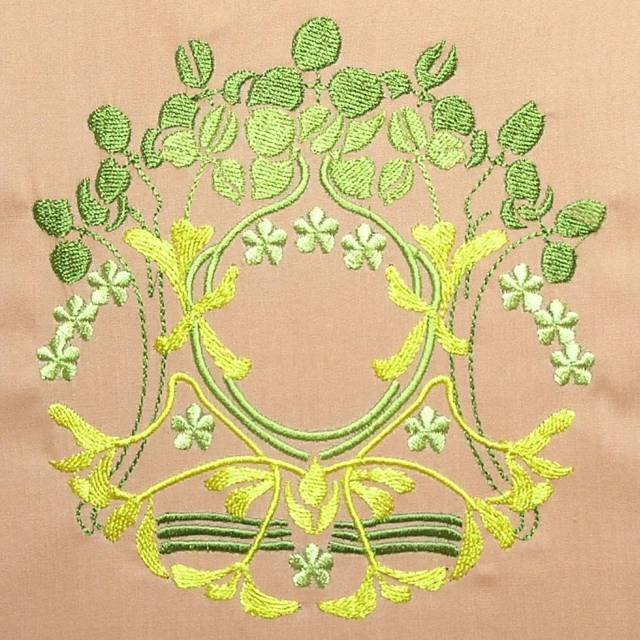 BFC0404 Art Nouveau Quilt Squares II