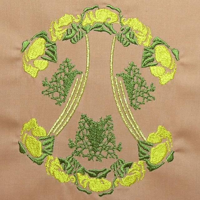 BFC0404 Art Nouveau Quilt Squares II