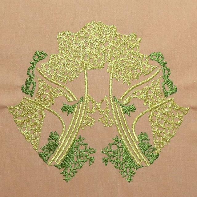 BFC0404 Art Nouveau Quilt Squares II