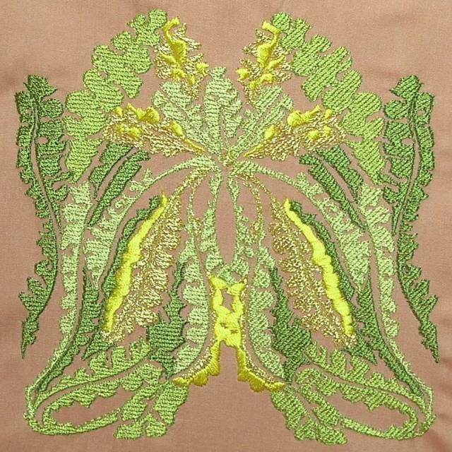 BFC0404 Art Nouveau Quilt Squares II