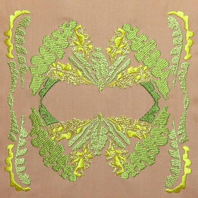 BFC0404 Art Nouveau Quilt Squares II