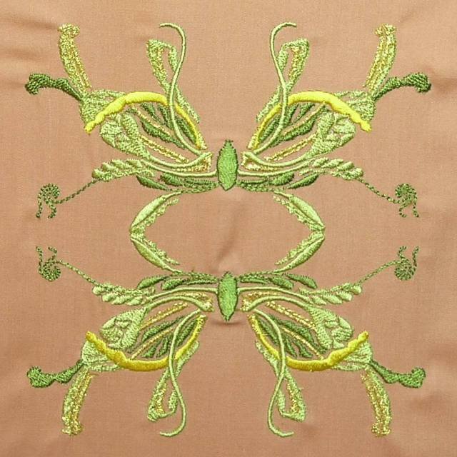 BFC0404 Art Nouveau Quilt Squares II
