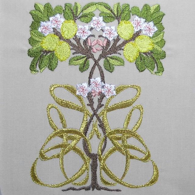 BFC0405 Art Nouveau QuiltSquares III