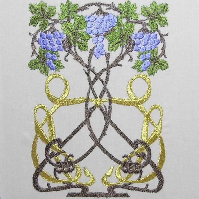 BFC0405 Art Nouveau QuiltSquares III