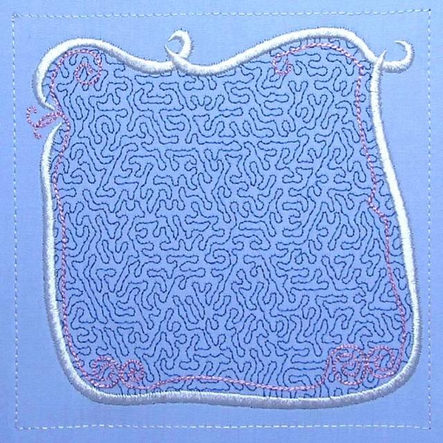 BFC0412 Stippled Frames Quilt Squares