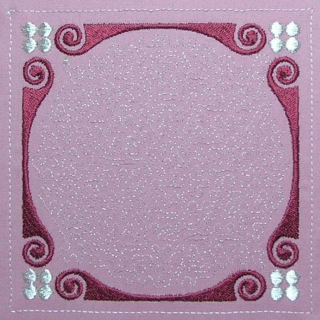 BFC0412 Stippled Frames Quilt Squares