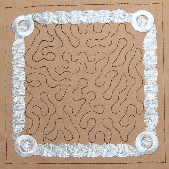 BFC0412 Stippled Frames Quilt Squares